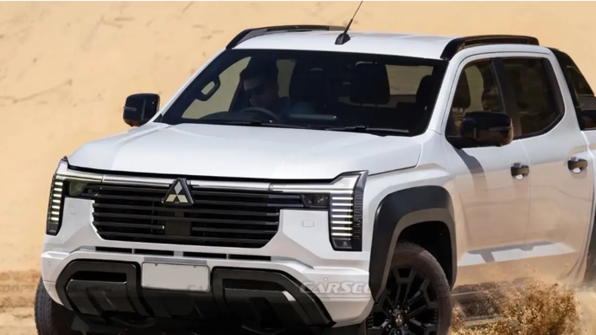 Renderan Mitsubishi Triton Baru