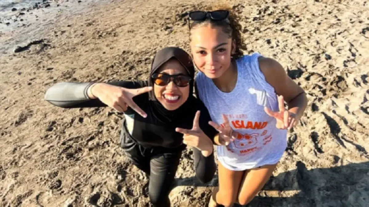 Megawati Hangestri dan pemain asing Hyundai Hillstate Jordan Wilson. (instagram)