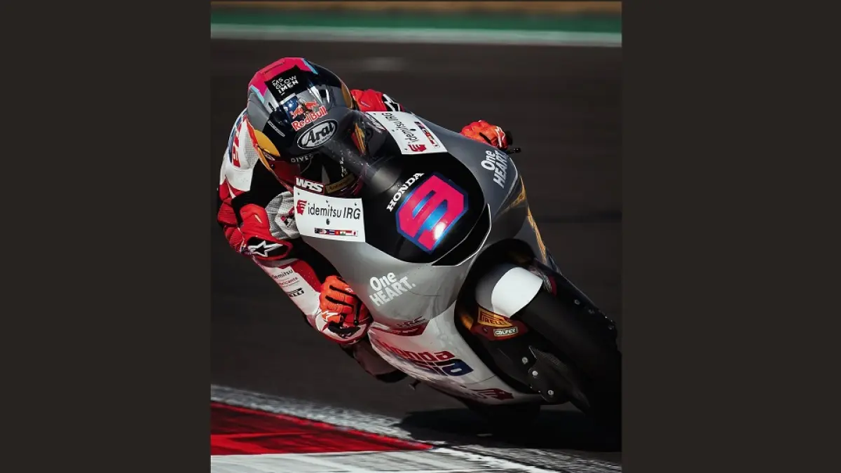 Pebalap Moto3 GP Veda Ega Pratama. (IG Pribadi)