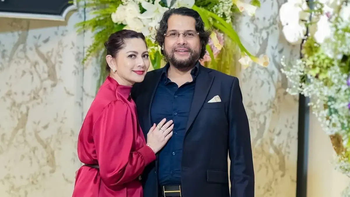 Malik Bawazier bersama sang istri, Cut Keke. (Instagram: cutkeke_xavier)

