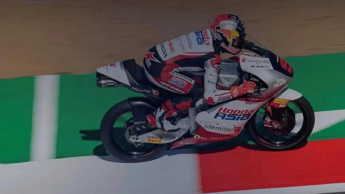 Veda Ega Pratama, pembalap Moto3 GP asal Indonesia. (Honda Team Asia)