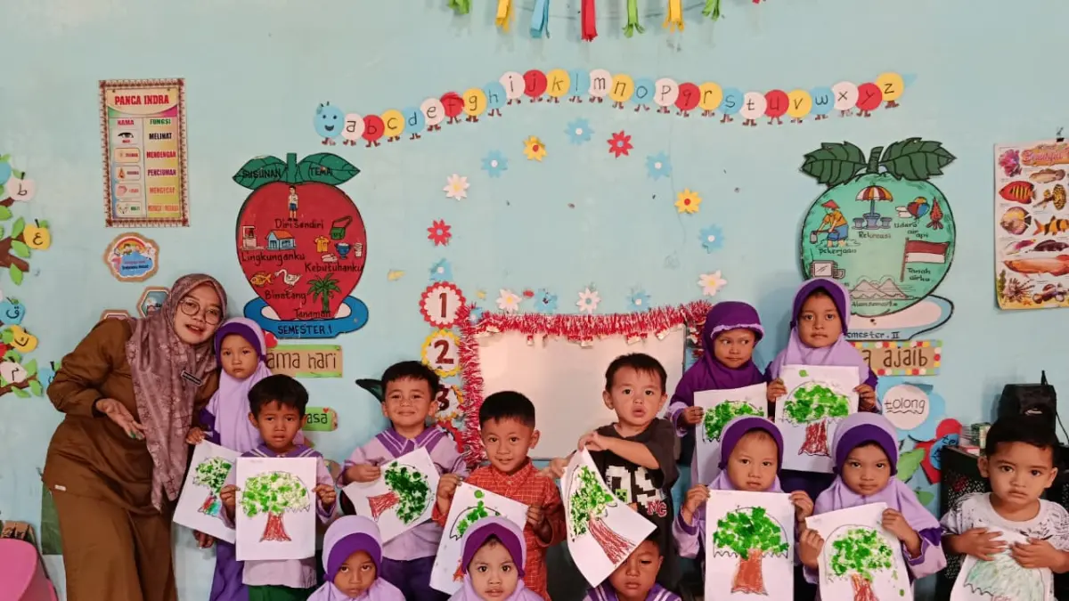 PRASEKOLAH: Salah satu PAUD yang ada di Kabupaten Grobogan.