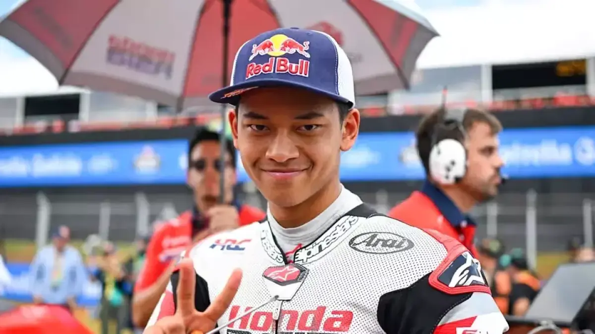 Veda Ega Pratama. (Honda Team Asia)