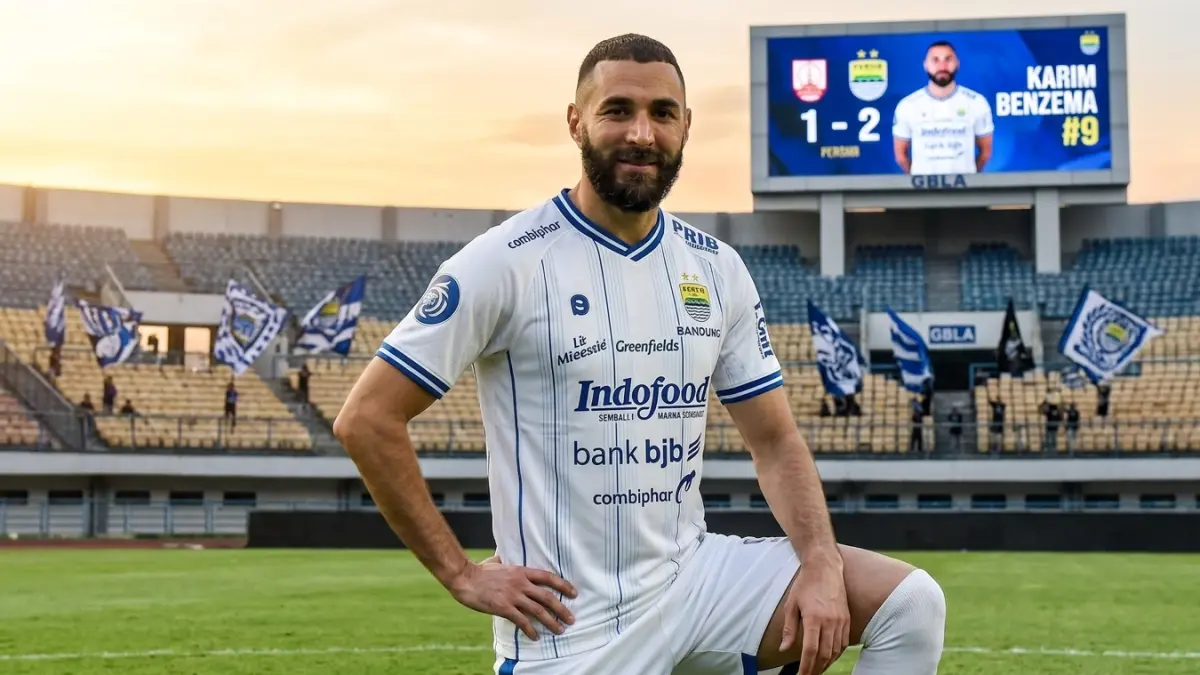 Karim Benzema Dirumorkan dengan Persib Bandung