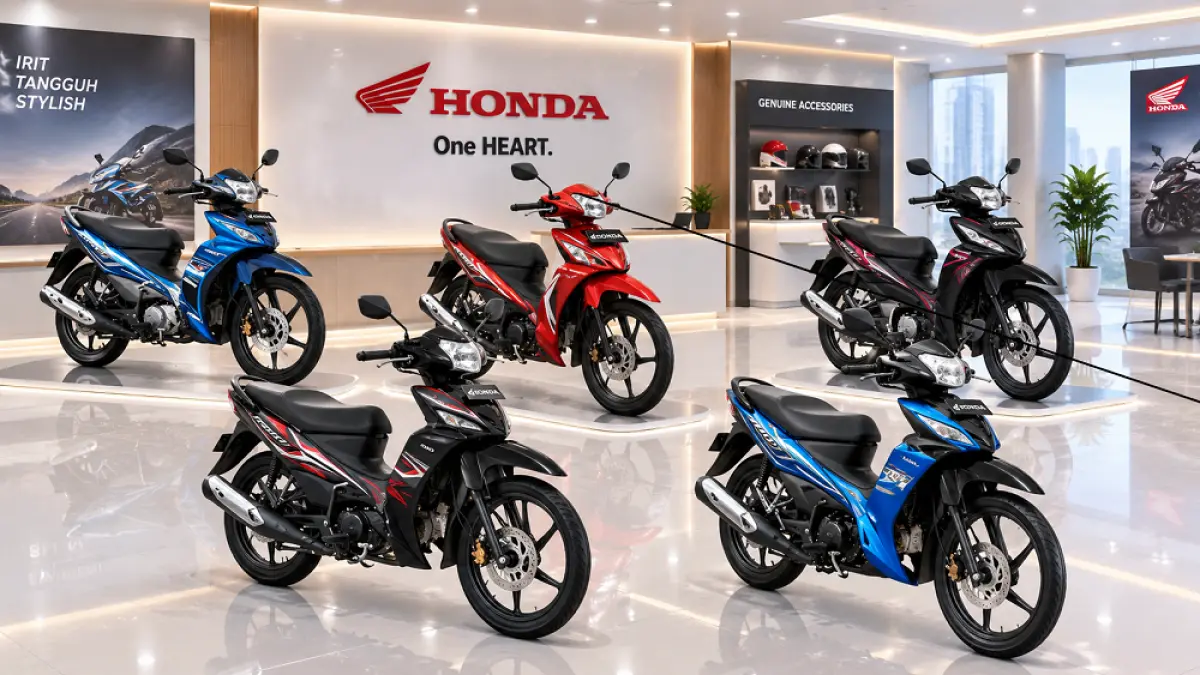 Motor bebeak keluaran Honda. (HONDA/AI/ABD. ROCHIM)