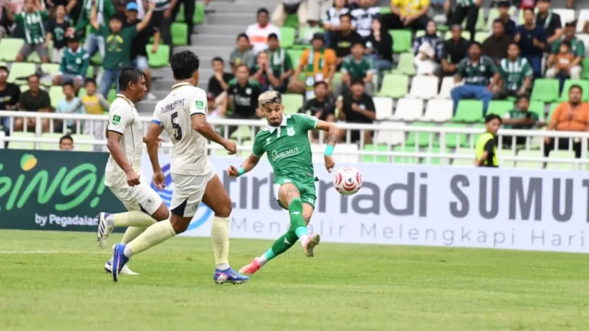 Persiku Kudus takluk 6-0 dari PSMS Medan. (DOk PSMS)