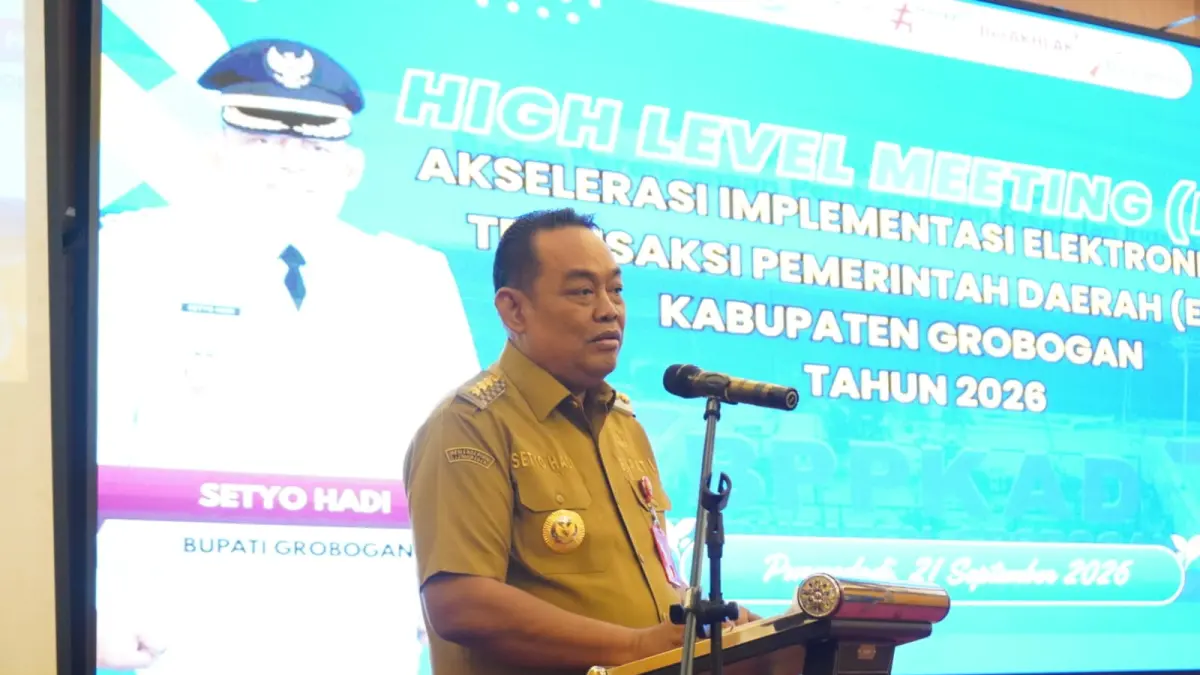 (Bupati Grobogan Setyo Hadi)