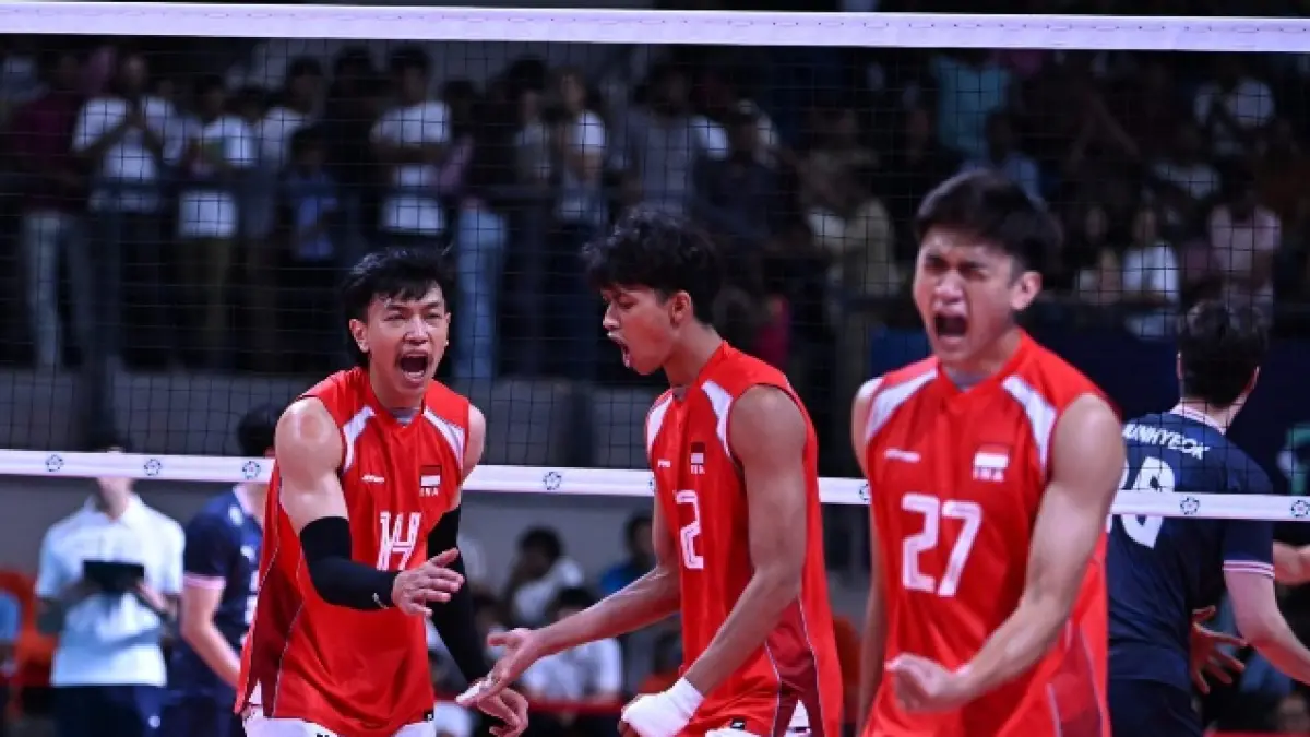 Tim Voli Putra Indonesia berlaga di Asian Games 2026.
