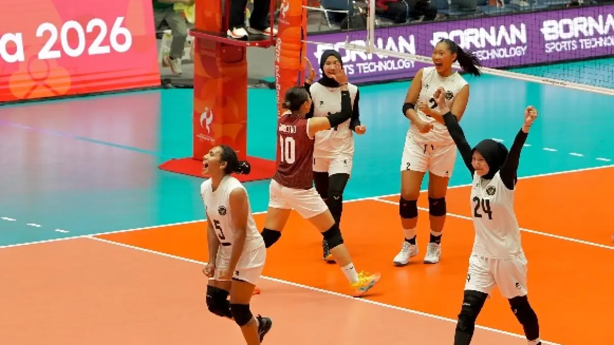 Timnas voli putri Indonesia di Asian Games Aichi-Nagoya 2026. (Kemenpora)