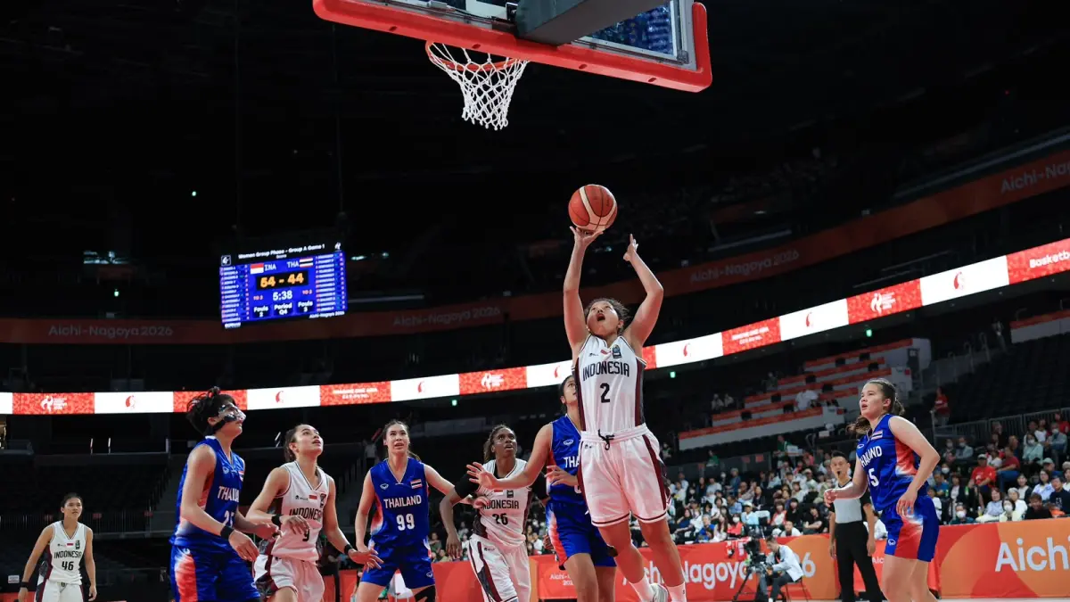 Ilustrasi timnas basket putri Indonesia di Asian Games 2026. (Kemenpora)