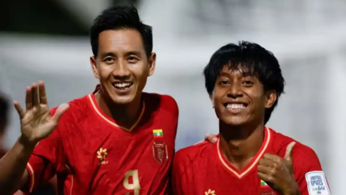 Timnas Myanmar membawa modal kemenangan 2-0 atas Timor Leste jelang menghadapi Kamboja di FIFA ASEAN Cup 2026. (FIFA)