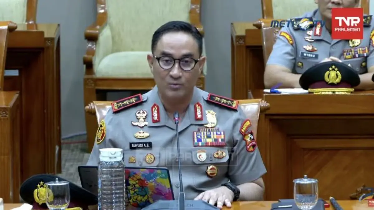 Komjen Pol Suyudi Ario Seto. (TANGKAPAN LAYAR)