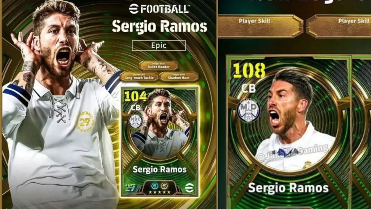 Sergio Ramos Bakal Hadir di Efootball 2027