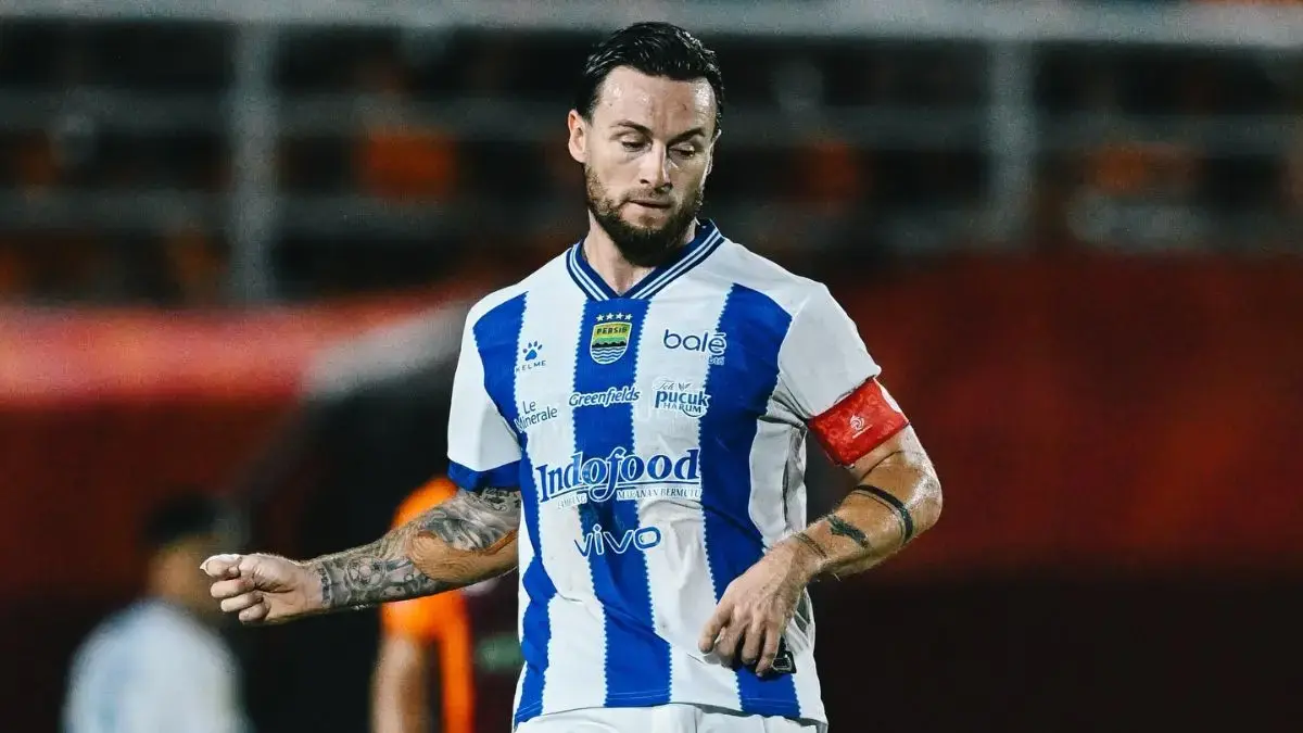 Pemain Persib Bandung Mark Klok. (Ist)