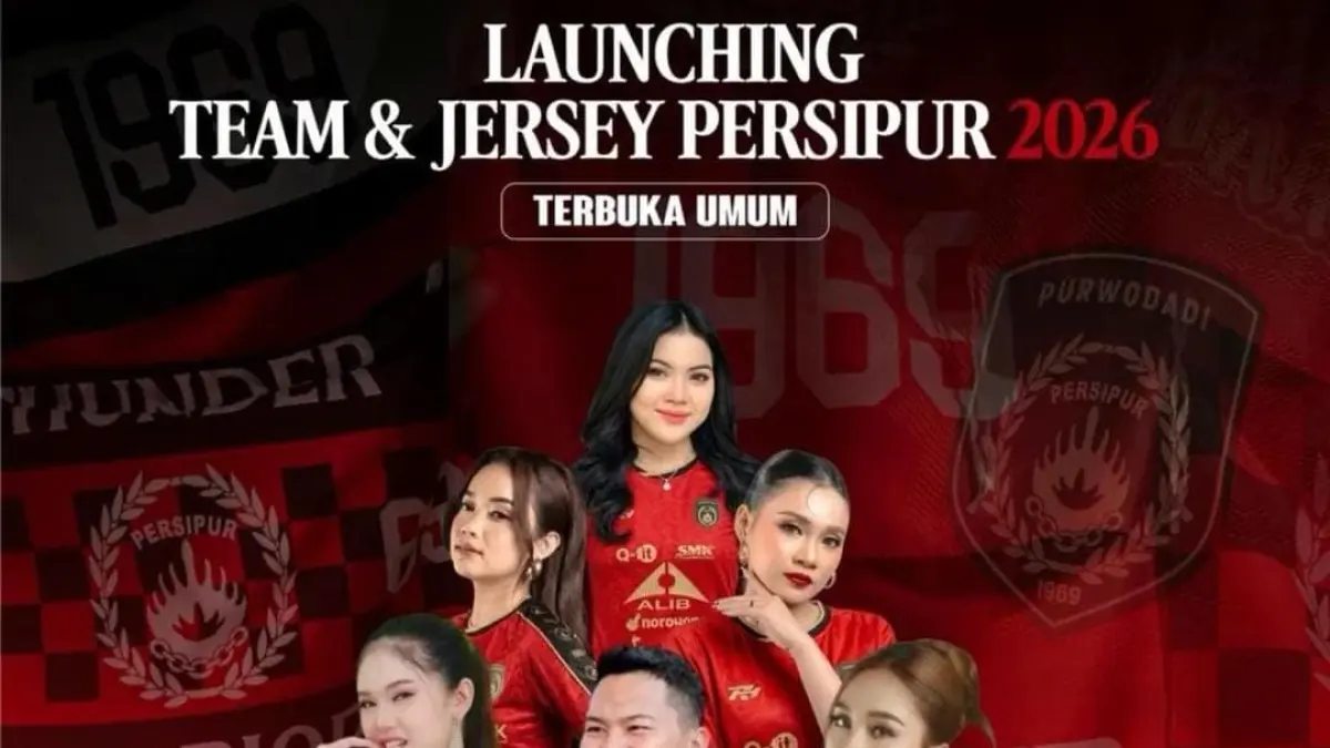 Persipur Grobogan OTW Launching Skuad