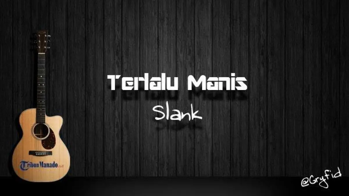 Chord Gitar Terlalu Manis Slank, Kunci Dasar G untuk Pemula