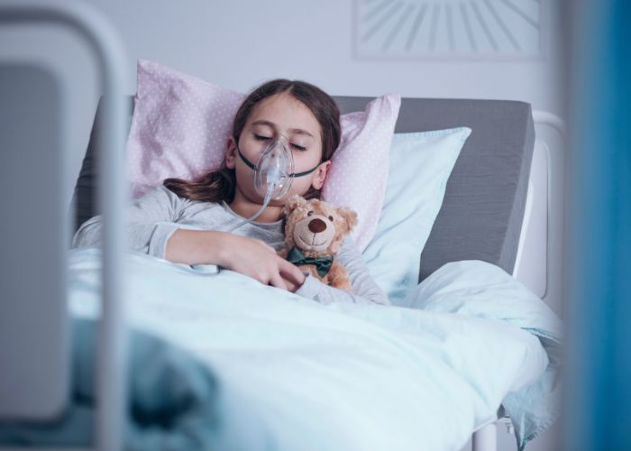Ilustrasi Anak-Anak Terserang Pneumonia Misterius di China