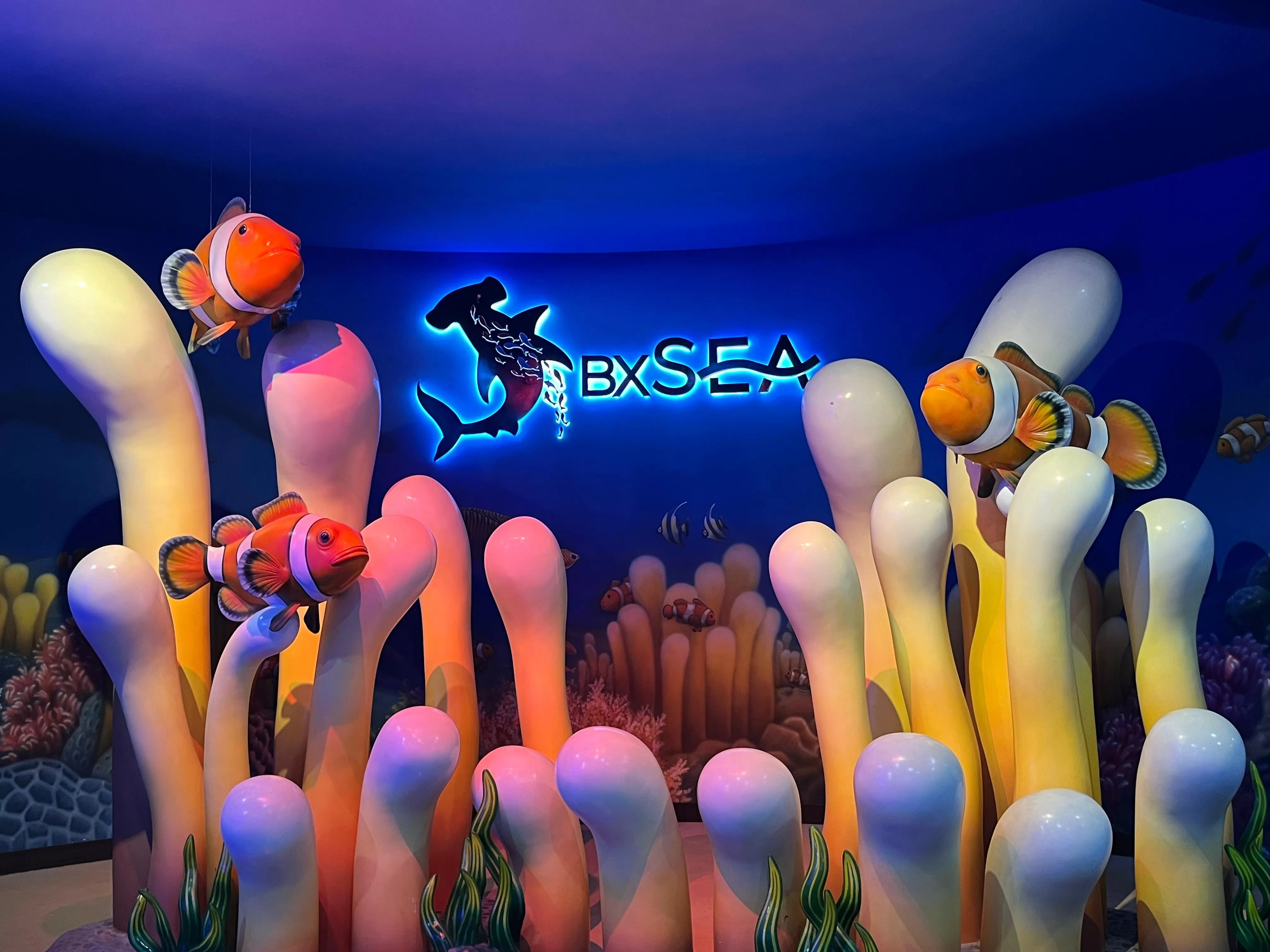 Oceanarium BXSea Bintaro.  (Nurul Fitriana/JawaPos.com)