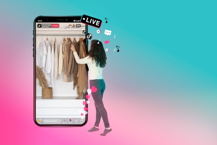 Dinamika TikTok Shop di Tahun 2023: Dari Keluhan Pedagang hingga Kemitraan Strategis dengan Tokopedia. (Ilustrasi:Freepik)