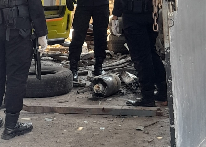 Ledakan Mortir Diduga Berasal Dari Zaman Perang