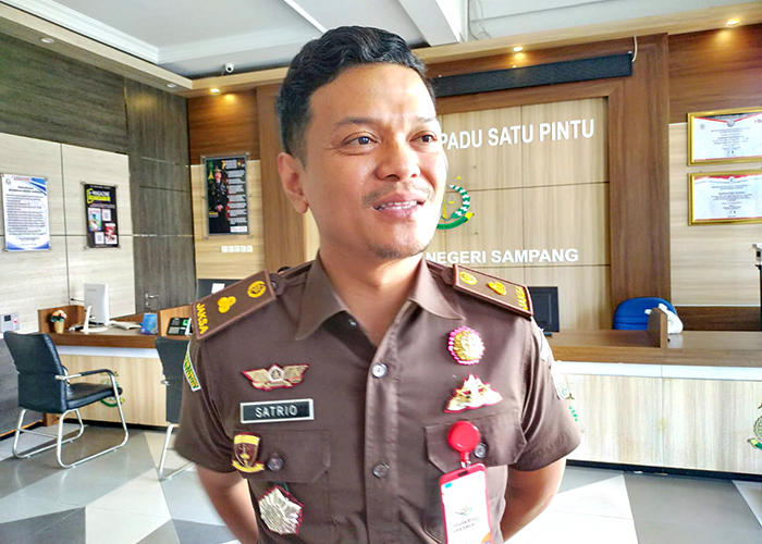 Tri Satrio Wahyu Murthi,&nbsp;Kasipidsus Kejari Sampang. (ANIS BILLAH/JPRM)