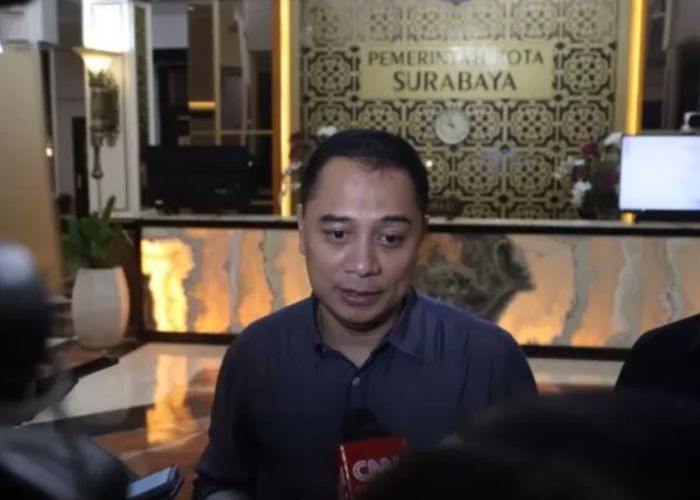 Wali Kota Surabaya Eri Cahyadi. (Dimas Nur Aprianto/JawaPos.com)