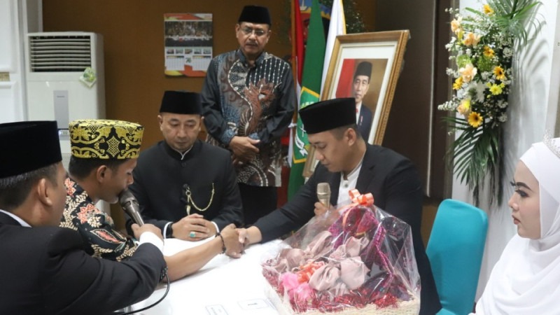 Mau Nikah Tidak Punya Biaya? Ikuti Program Nikah Gratis dari Kemenag Tahun Depan, 78 Pasangan Nikah Massal Tahun Ini. (Foto : kemenag.go.id)