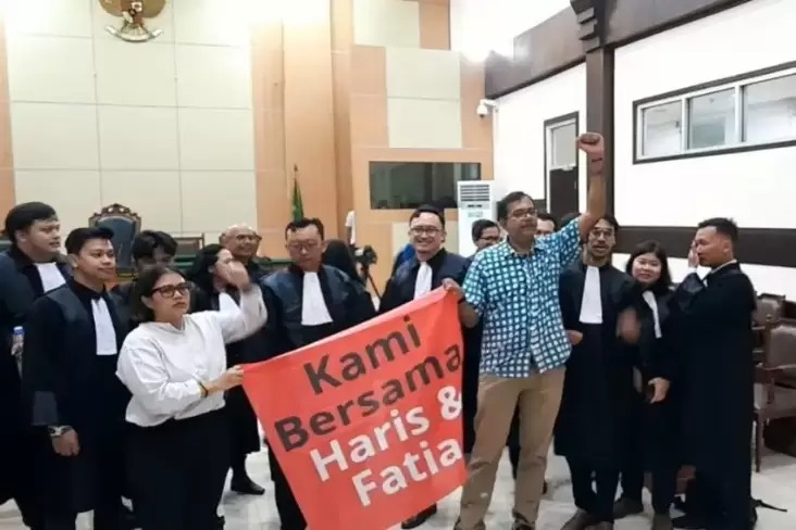 Haris Azhar dan Fatia Maulidiyanti Divonis Bebas, Ini Respons Menko Marves Luhut Binsar Pandjaitan. (Foto : sindonews.com/Irfan Maaruf)