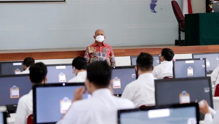 Tahap Pertama Rekrutmen CPNS 2024 Direncanakan Dibuka pada  Mei 2024. (Foto: SKD CPNS di Kementerian Perdagangan (Dok. Kementerian Perdagangan))