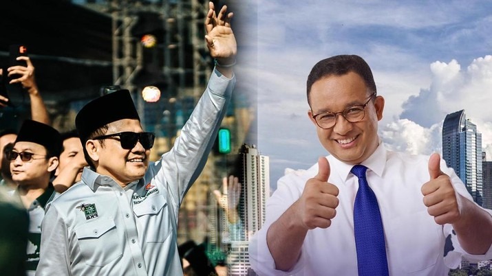 Kolase Anies Baswedan dan Cak Imin. (Foto: CNBCIndonesia/Instagram @cakiminow dan @aniesbaswedan)
