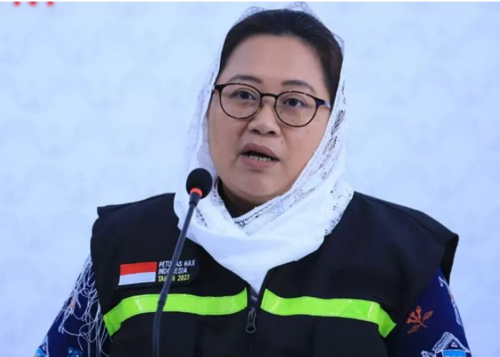 jubir Kementerian Agama Anna Hasbie./tangkapan layar dari haji.kemenag.go.id