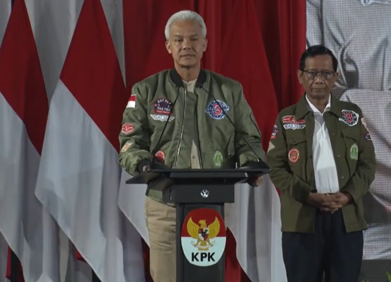 Langkah Awal Pemberantasan Korupsi, Ganjar Pranowo : Komitmen Pemberantasan Korupsi Dimulai dari Pemimpin. (Tangkapan Layar Youtube KPK RI)