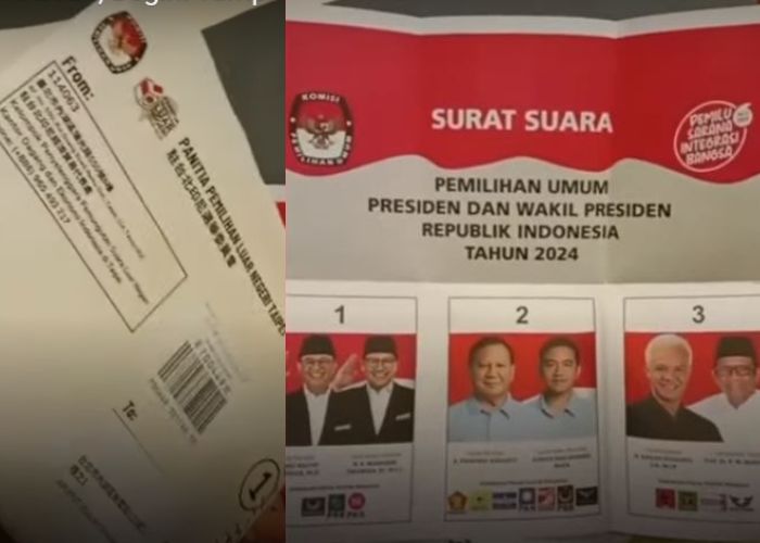Surat Suara Sudah Tercoblos di Taipei