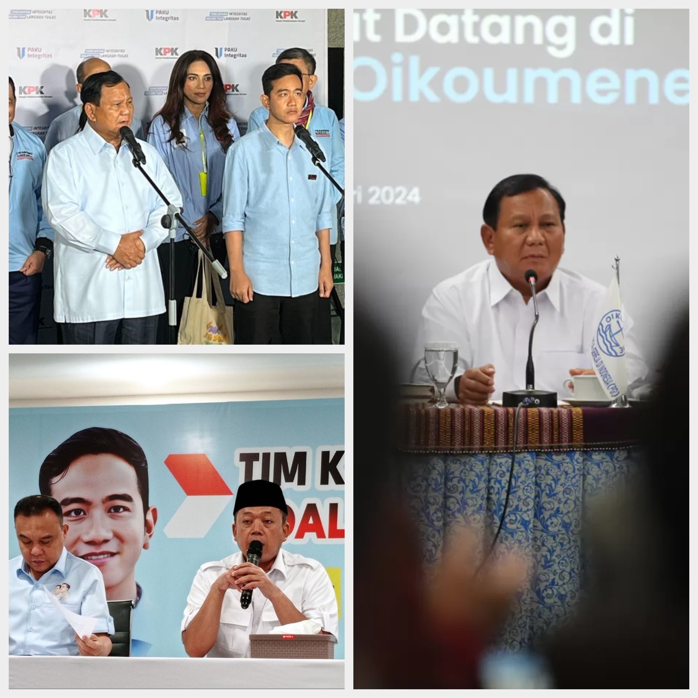 Prabowo-Gibran Berkomitmen untuk Meneruskan Kartu Sakti Era Jokowi Serta Menambah Program Makan Gratis. (Kolase RadarBangkalan.id)