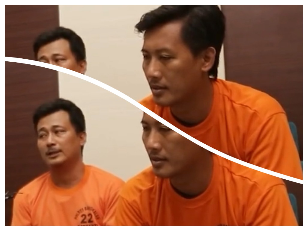 Menyesal! Hasan Tanjung Kini Dihantui Carok Mengerikan yang Hilangkan 4 Nyawa Korban Sang Guru Pendekar Silat. (Kolase RadarBangkalan.id/Tangkapan Layar Video Youtube @tvOneNews)