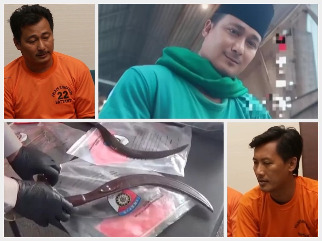 Terungkap! Polisi Temukan 3 Celurit Bukti Carok Bangkalan, Kesaksian Warga Desa Bumi Anyar: Itu Cuma Sisa.(Kolase RadarBangkalan.id/Tangkapan Layar Youtube @TVOneNews)