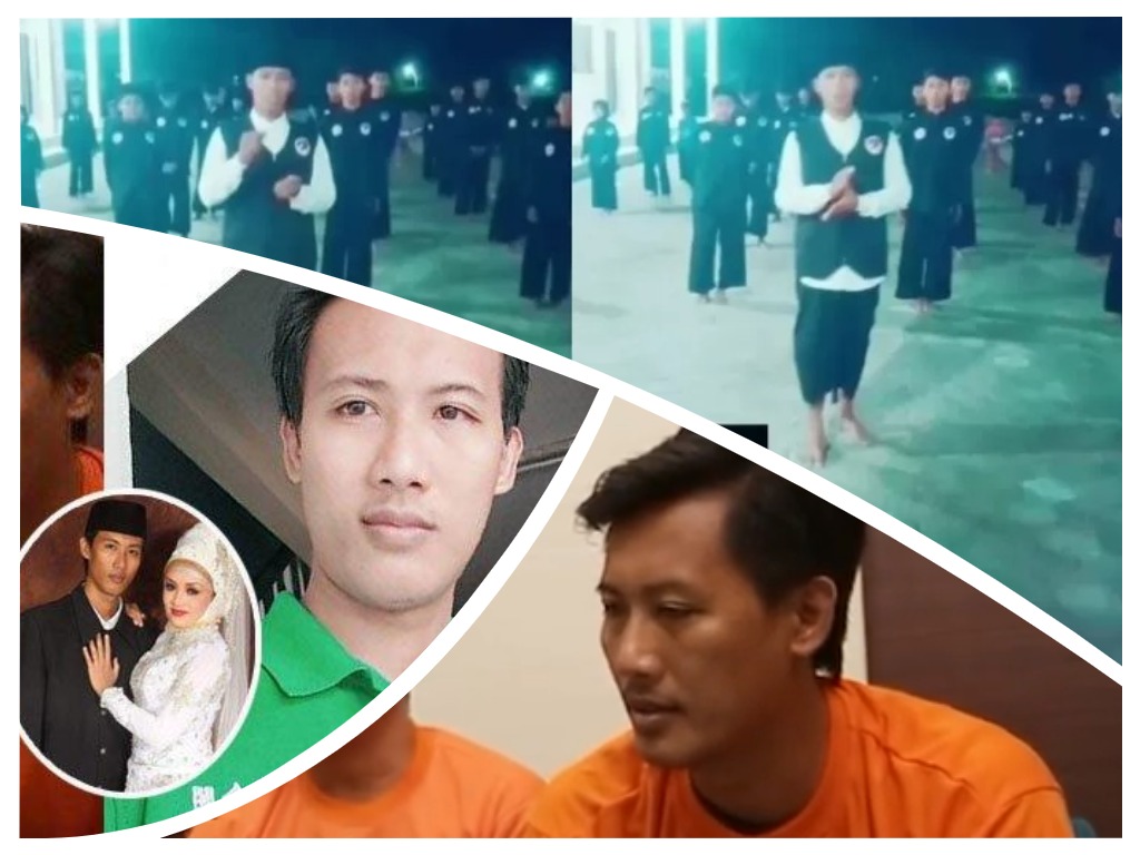 Terbongkar! Fakta Pelaku Carok Bangkalan, Profesi Wardi Saat di Malaysia: Penjaga Malam. (Kolase RadarBangkalan.id/TikTok @perguruan.pbb, Tangkapan Layar Youtube @TVOneNews)