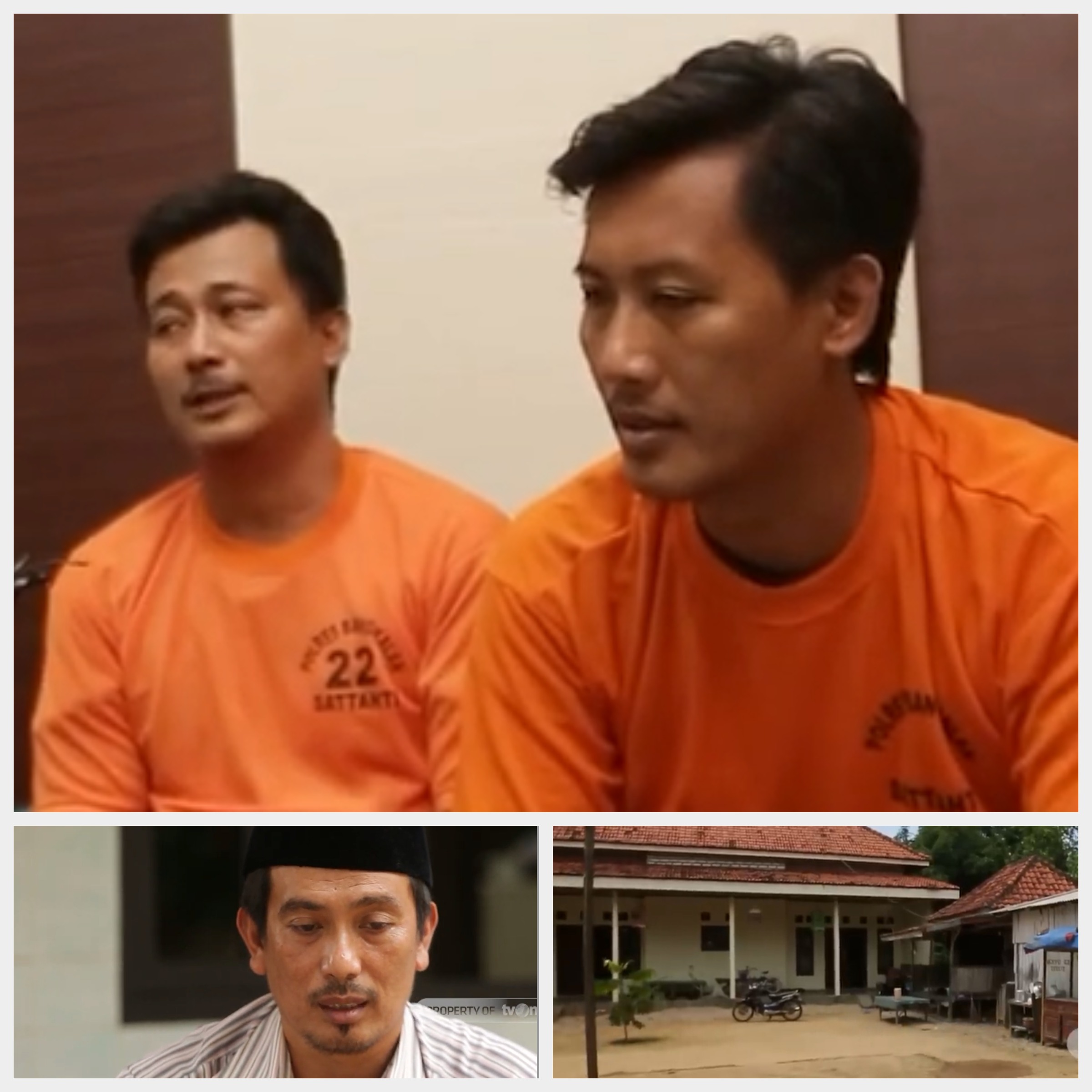 Terungkap! Perekam Video Bongkar Sosok yang Teriakan Takbir Saat Duel Carok Hasan Busri vs Mat Tanjar CS. (Kolase RadarBangkalan.id/Tangkapan Layar Youtube @TVOneNews)