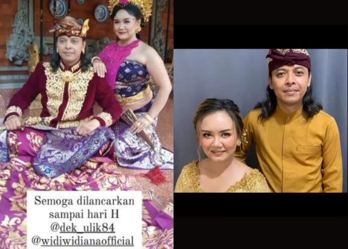 Penyanyi Senior Bali Widi Widiana dan Dek Ulik
