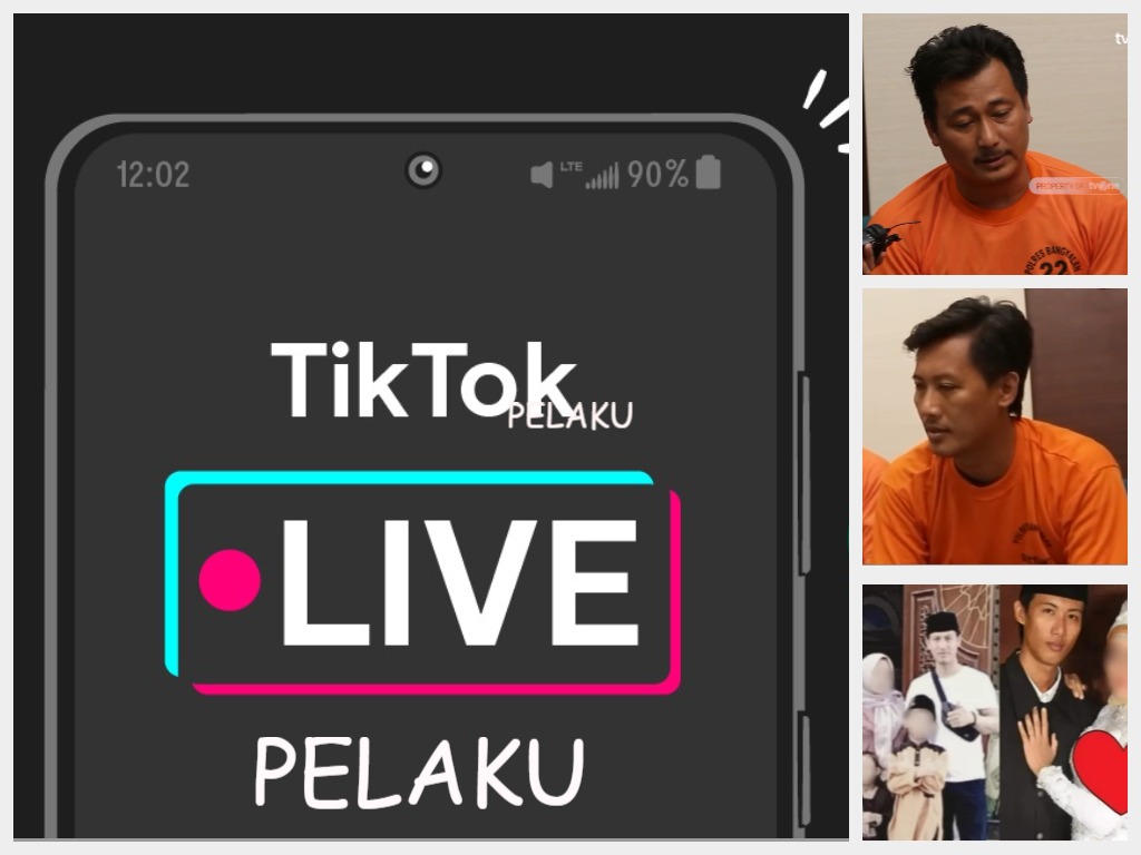Nantikan Jadwal Live Tiktok Pelaku Hasan Busri dan Wardi Carok Bangkalan di Penjara: Saya Live...(Kolase RadarBangkalan.id/Tiktok @ifanyaraihan, Youtube @TVOneNews)