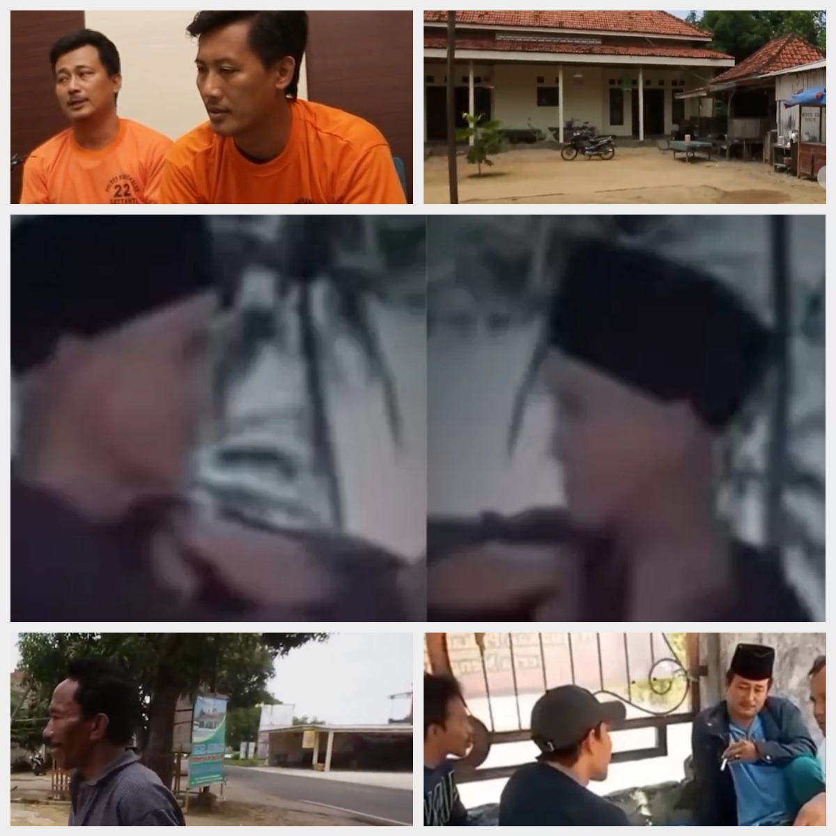 Terbongkar! Diduga Guru Silat Hasan Tanjung atau Hasan Busri saat di Kalimantan, Netizen: Woy, Itu Engkong... (Kolase RadarBangkalan.id/TikTok @sibabe8)