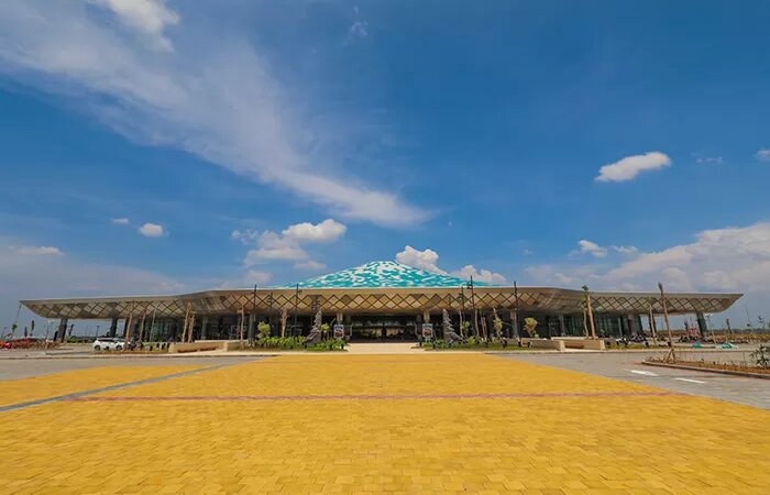 Potrert Bandara Internasional Dhoho Kediri.   (Radar Kediri/Wahyu Adji)