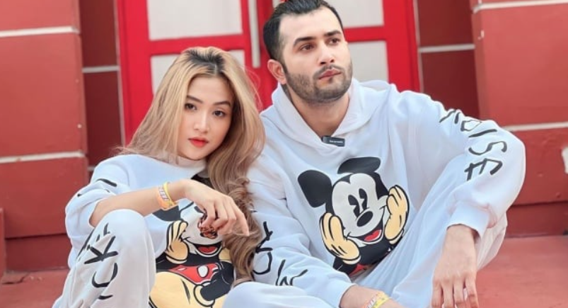 Venny Alberti dan Akash Ellahi. (Foto: suara.com)