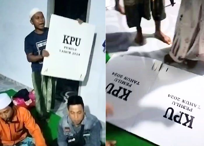 Viral Diduga Surat Suara Sudah Tercoblos, KPU Sampang Klarifikasi