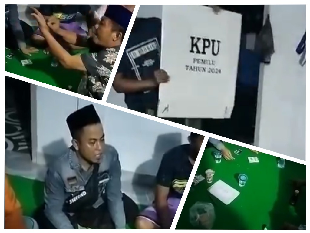 Viral! Kronologi Warga Gunung Kesan Sampang Ngamuk: KPU Klarifikasi Surat Suara Dicoblos. (Kolase : Radar Bangkalan.id / Akun X @RanbawB16304)