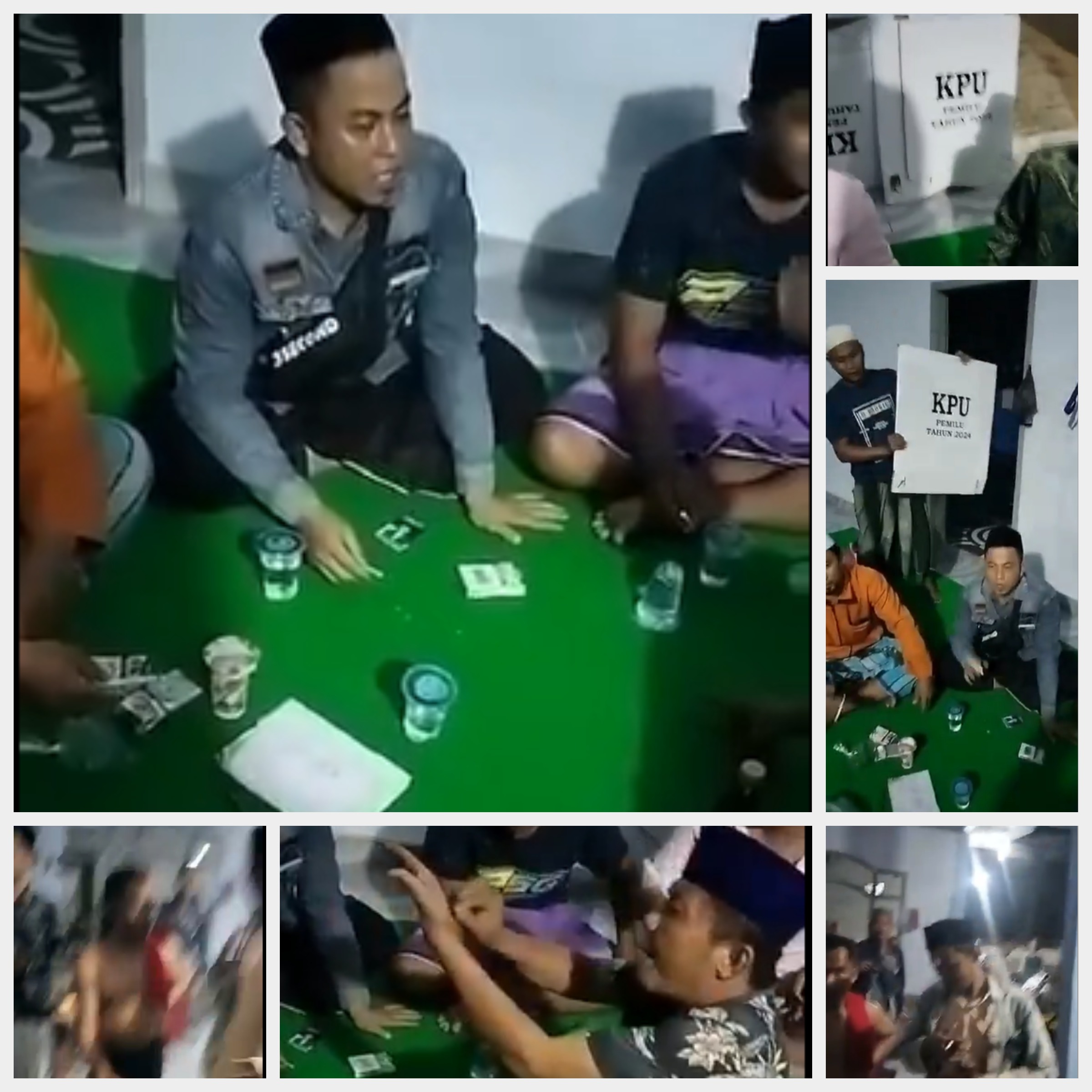 Warga Sampang Emosi Hingga Teriak Bakar Rumah KPPS Jika Tidak Dikasih: Bakar Rumah Ini. (Kolase : Radar Bangkalan.id / Akun X @RanbawB16304)