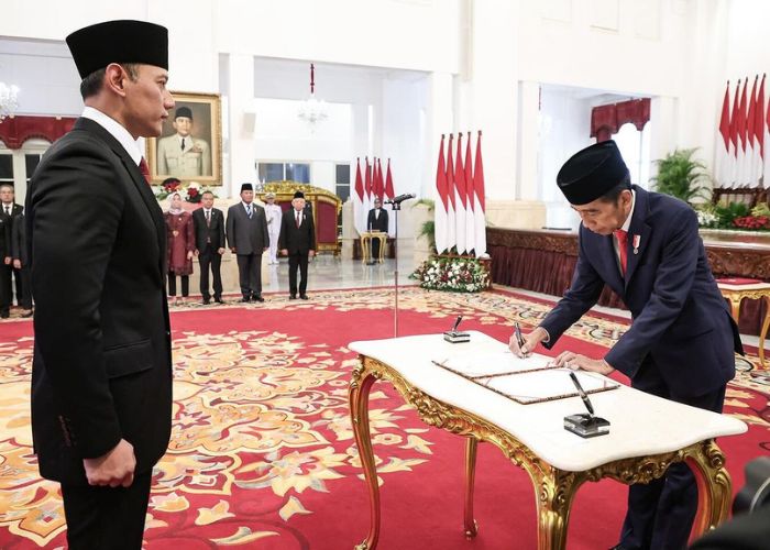 AHY dan Presiden Joko Widodo