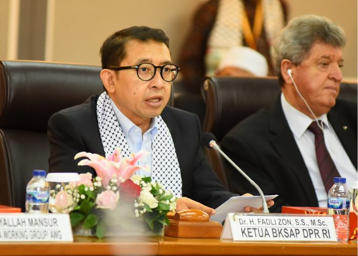 Ketua Badan Kerja Sama Antar Parlemen DPR RI Fadli Zon