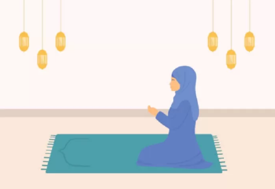 Ilustrasi sholat sumber IStockphoto