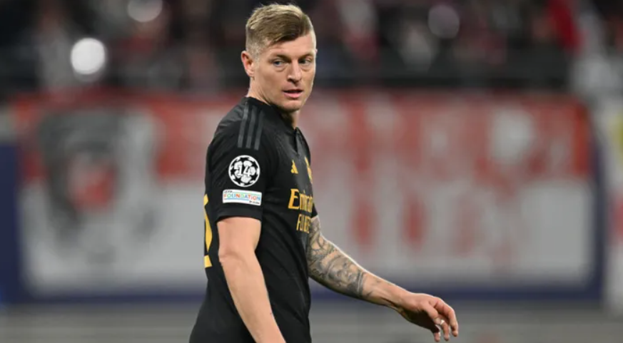 Gelandang Real Madrid Toni Kroos.(Foto pikiran rakyat)